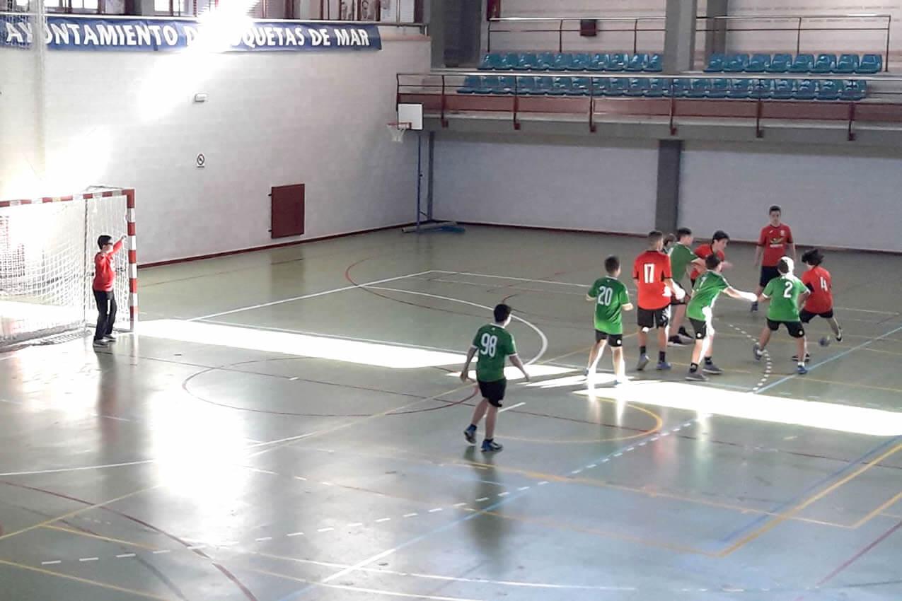 Encuentro infantil masculino BM. Roquetas A - BM. Murgi B