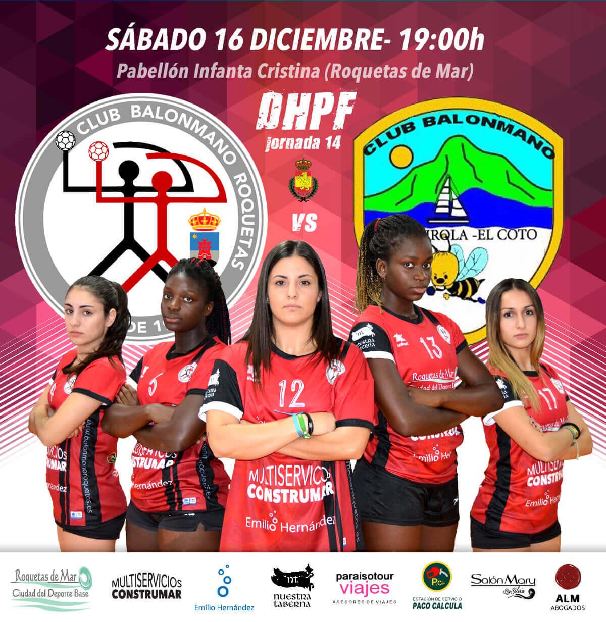 Previa BM. Roquetas - Fuengirola DHPF