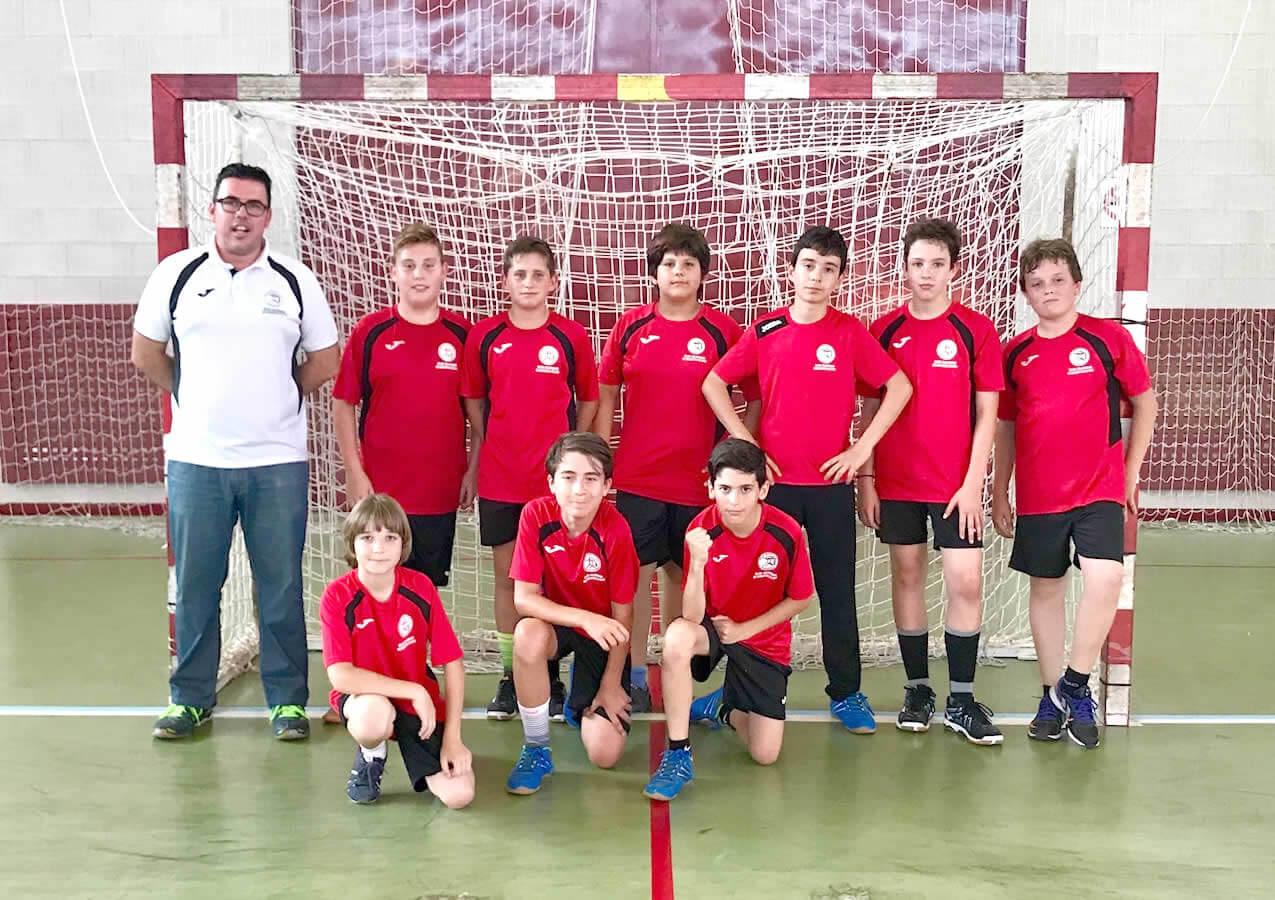 Campe&oacute;n alev&iacute;n masculino - CEIP Francisco Saiz Sanz