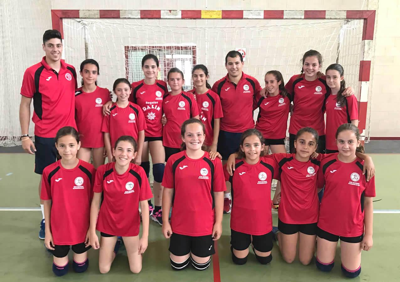 Campe&oacute;n alev&iacute;n femenino - CEIP Las Salinas A