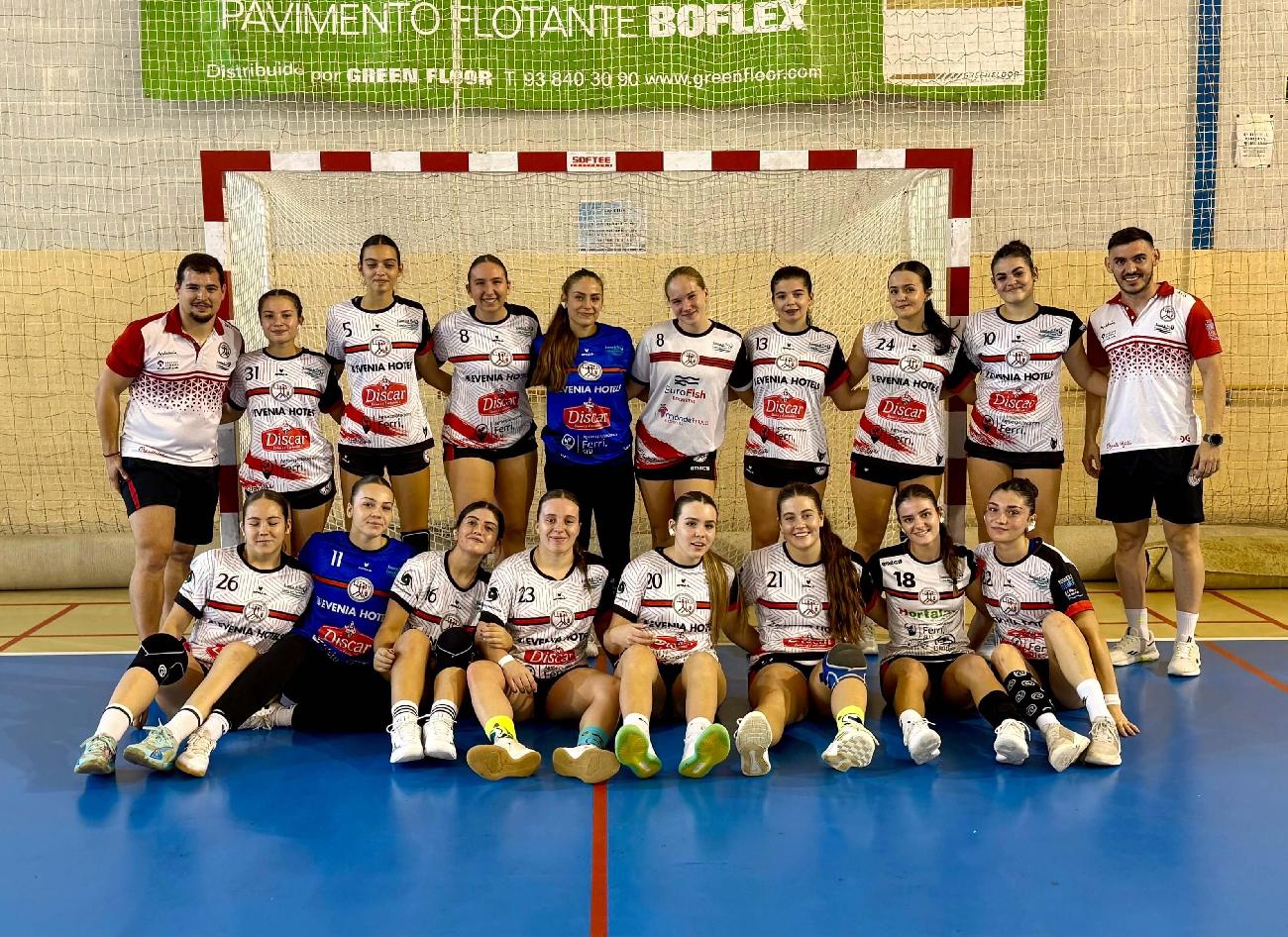 Evenia Hotels BM. Roquetas en su empate ante BM. Maravillas - juvenil femenino